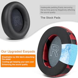 Cooling Gel Earpads Replacement for Life Q30/Q35 Headphones - Comfortable and Soundproof — thumbnail 2