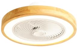 Plafondventilator met Licht en Afstandsbediening - Traploos en Stil met 6 Snelheden - Voor Winter en Zomer — thumbnail 4