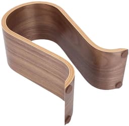Headset Standaard - Koptelefoonhouder - Houten - Koptelefoon Haak - Hoofdtelefoon Hanger - Opbergrek - voor Alle Koptelefoonformaten - 155*100*255mm - Bruin — thumbnail 2