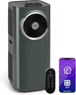 Mobiele airconditioning 3-in-1 met WiFi bediening - 10.000 BTU voor kamers tot 49 m² — thumbnail 1