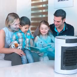 Mobiele Luchtkoeler met Verdampingskoeling - Compacte Aircooler met 3 Snelheden voor 12 Uur Koeling — thumbnail 4