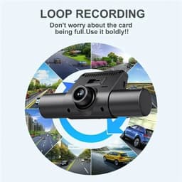 Auto DVR Dashcam 1080P Nachtzicht Parkeerbewaking 4 Camera's Autobestuurder — thumbnail 5