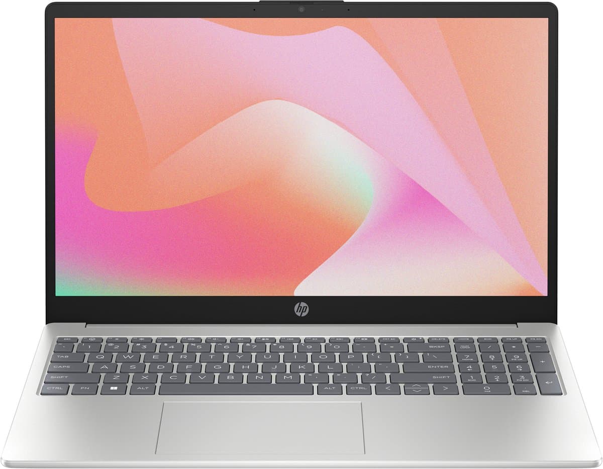 HP 15-fd1067nw Intel Core Ultra 7 155H Laptop 39,6 cm (15.6") Full HD 24 GB DDR5-SDRAM 512 GB SSD Wi-Fi 6 (802.11ax) Windows 11 Pro — afbeelding 1