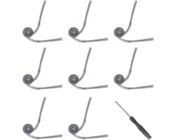 Vervangende Zijborstels Geschikt voor Roborock Qrevo Curve/Qrevo Curv/Qrevo Edge, Saros 10/Saros 10R, Qrevo Curv S5X/Qrevo Edge S5A Stofzuigerrobots