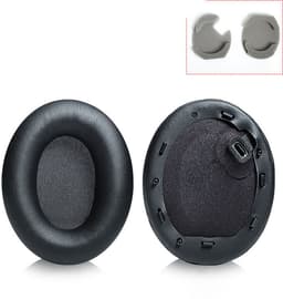 Geschikt voor Sony WH-1000XM4 zwarte oortjes [met kussentjes]1 paar — thumbnail 2