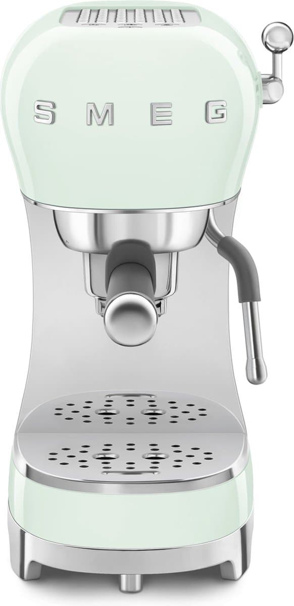 SMEG ECF02PGEU - Handmatige espressomachine - Watergroen - Stoompijp — afbeelding 1