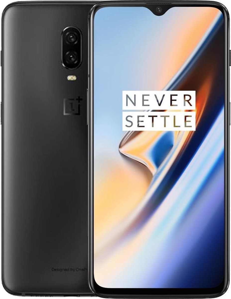 OnePlus 6T - 128GB (8GB) - Zwart — afbeelding 1