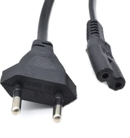 Universele Stroomkabel - Euro Male- IEC-320-C7 - Geschikt voor PS1 / PS2 / PS3 / PS4 Slim / Saturn / Dreamcast / XBox One Slim — thumbnail 2