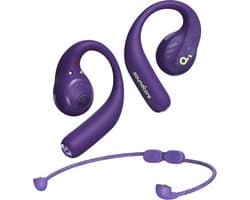 soundcore by Anker AeroFit Pro Wireless Open Earplugs, Super Comfortable, Sturdy Fit, Ergonomic Design, Rich Sound with LDAC, Bluetooth 5.3, IPX5 Waterproof, 46 Hours Playtime, App Control