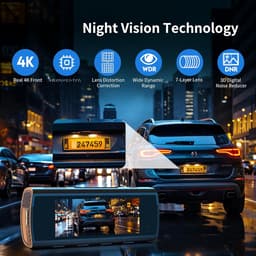 Lexium Dashcam voor auto - Dashcam - Dashcam voor auto voor en achter - Dashcam voor en achter - Dashcam voor en achter draadloos - Dual dashcam — thumbnail 5
