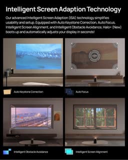 Lexium Draagbare beamer - Mini beamer - Mini beamer projector - Draagbare projector - Mini projector — thumbnail 2