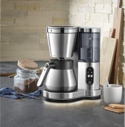 Filterkoffiezetapparaat met Thermoskan voor 8 Kopjes – 800 W, Afneembare Watertank, Touch-Display en Druppelstop — thumbnail 2