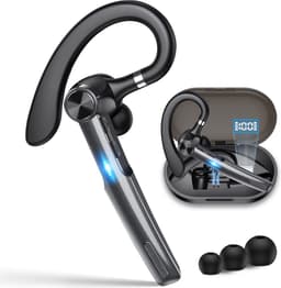 DynaBright Draadloze Headset PRO - Noise Canceling – Incl Oplaadkoffer - Bluetooth 5.1 - Bluetooth Headset – Handsfree Bellen Auto - Oortjes Draadloos met Microfoon — thumbnail 1
