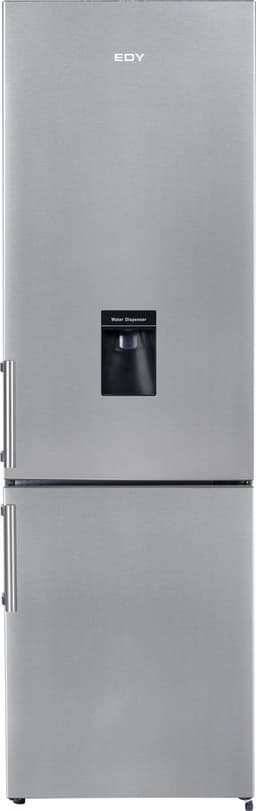 EDY EDHC8088 - Koel- Vriescombinatie - Inox Look - E Klasse - 269 Liter - 180CM - Met Waterdispenser - 39dB - 5 Jaar Garantie — thumbnail 1