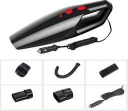 Bovista Kruimeldief - Handstofzuiger - Snoerloos - Draadloos - Auto Stofzuiger - Caravan - Best Verkocht - Car Vacuum Cleaner - Zwart - Droog en Nat — thumbnail 2