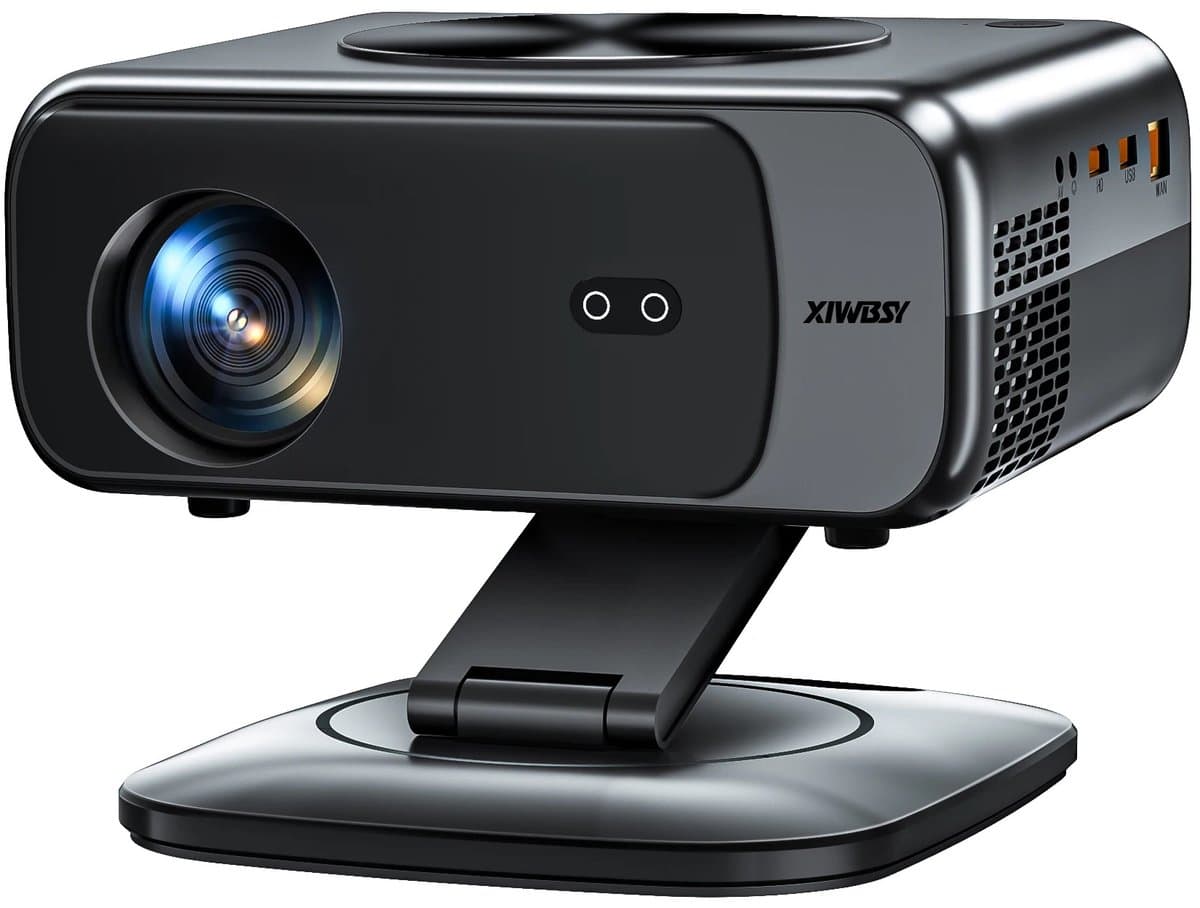 Archi Smart Projector – TV - Full HD 1080P – 800 ANSI – 4K/8K Ondersteuning – Android 12 – WiFi 6 & Bluetooth 5.3 – Autofocus – 64GB — afbeelding 1