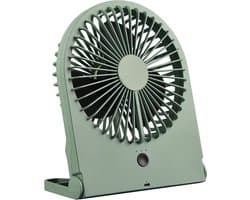 Ventilator - Torna Breezi - Tafelventilator - Staand - Rechthoek - Mat Groen - Kunststof — afbeelding 1