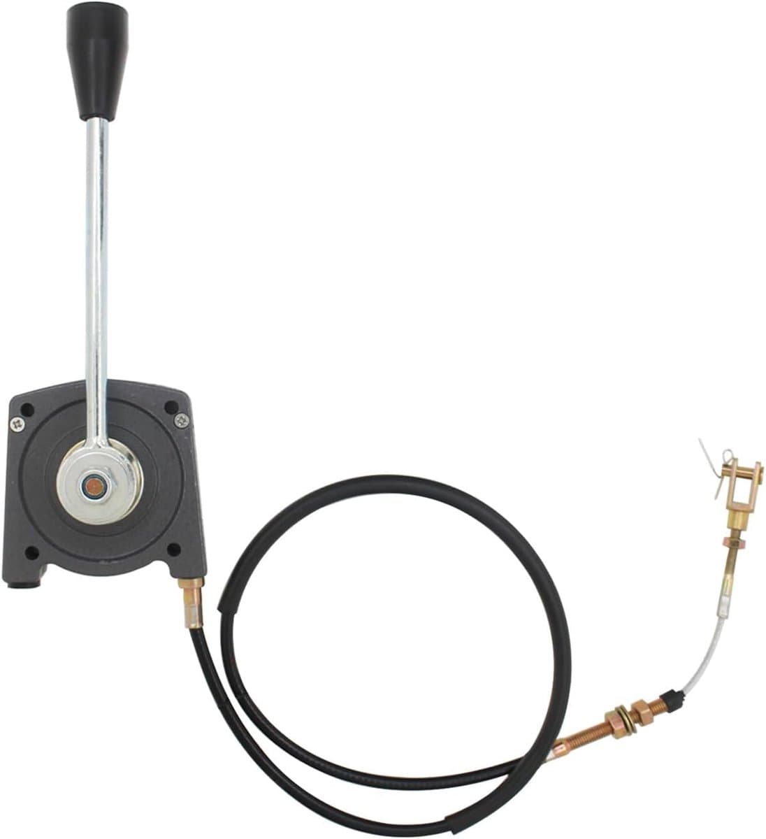 SnelShoppen - Universele Throttle Lever voor Tractor, Grasmaaier, Graafmachine, Boot - Zijmontage met 1,5m Kabel - Hoogwaardige Throttle Kabel voor Bu — afbeelding 1