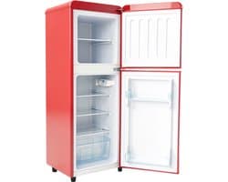 Koelkast 112 liter compact dubbeldeks koel vrieskast voor thuis keuken en kantoor