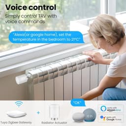 Slimme Radiator Thermostaat met Wi-Fi voor Individuele Kamerthermostaat via App — thumbnail 5