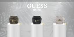 Guess Hoesje geschikt voor AirPods 4 | Premium Eco-leder en Duurzaam PC | met Charm | Robuust | Roze — thumbnail 5