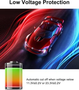 Dash CAM hardwire kit met type-C-aansluiting voor Jansite Mirror Dash CAM, 12V-24V naar 5V autolader stroomkabel. — thumbnail 3