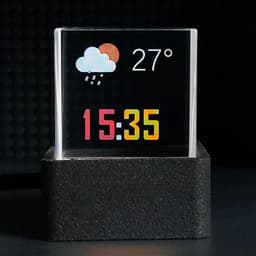 3D Holografische Display Cube LED Hologram Fotoprojector met GIF-bibliotheek voor Home Decor Office — thumbnail 4