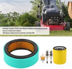 Luchtfilter Revisieset - Geschikt voor KOHLER CV18S/CV23S/CV20S/CH22/CH23 - Inclusief Brandstoffilter/Bougie/Oliefilter - Stabiele Prestaties - Materiaal: IJzer/Rubber - Grasmaaieronderdelen — thumbnail 5