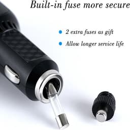 Mini Usb-Dashcamkabel - Stroomkabel Voor Dashcam - 5 V / 2,5 A + 5 V / 3,5 A - 1 Stuk - Auto / Vrachtwagen Zwart — thumbnail 5