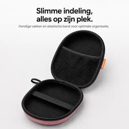Sounix Koptelefoon Hoes - Harde Beschermcase voor JBL, Sony & Bose Koptelefoons - Waterafstotende Opberghoes met Draagband - Roze — thumbnail 5