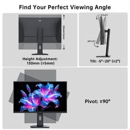 KTC H27T7P-2 27" Gaming Monitor - QHD 2560×1440 - Fast IPS - 200Hz (210Hz OC) - HDR400 - Zwart — thumbnail 5