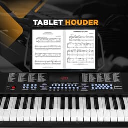 Finesse Keyboard Piano - Lichtgevende Toetsen - Accessoires - 61 Keys - Digitale Piano - Elektrische Piano - Kind — thumbnail 2