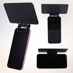 2 stuks telefoonzonneschermhoes, antireflectie en antireflectie, verstelbaar autotelefoonscherm tegen de zon met clips, universeel, geschikt voor alle smartphones — thumbnail 2