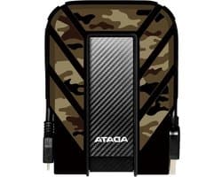 Externe Harde Schijf - Opslagapparaat Data - Bestanden Opslaan - Militaire Schokbestendigheid - 2TB - Camo