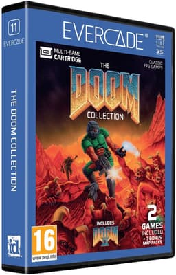 Blaze Evercade The DOOM Collection - Retro Games Cartridge - 9 DOOM-games - Evercade Compatible - Multigame Collectie — thumbnail 1