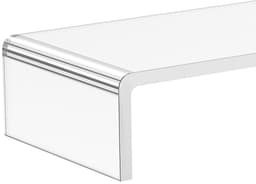 Monitorstandaard Van Transparant Acrylglas Met Keyboardopslag - Ergonomische Verhoger Voor Bureau En Thuiswerkplek - 53x19x9 Cm — thumbnail 4