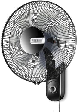 Wandventilator - Muurventilator - Ruimte Koelen - Zwenkfunctie Afstandsbediening - 200 cm snoer - Mechanisch — thumbnail 1