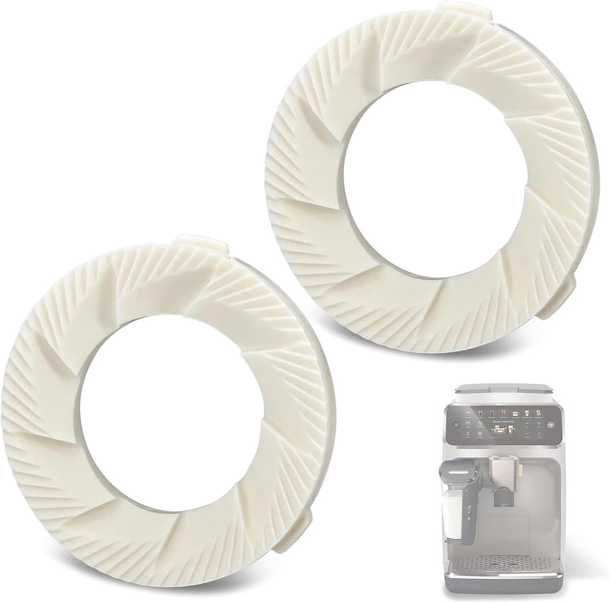 maalringen voor Philips Saeco Gaggia EP-serie koffiezetapparaten, maalwerkmotoren, reserveonderdelen — afbeelding 1