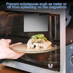 SnelShoppen - 6 Stuks Mica Platen voor Magnetron, 15x12cm Universeel - Super Dikke Warmte Isolerende Vervangplaten, Makkelijk op Maat te Snijden voor — thumbnail 5