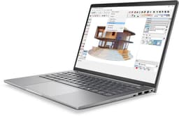 HP ZBook 8 G2a Wolf Pro Security Edition Copilot+ PC AMD Ryzen AI 7 PRO 450 Mobiel werkstation 35,6 cm (14") Touchscreen WUXGA 48 GB DDR5-SDRAM 1 TB SSD Wi-Fi 7 (802.11be) Windows 11 Pro AI Workstation, AI PC Zilver QWERTY — thumbnail 4