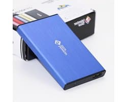 Externe Harde Schijf - Draagbare Opslag - Bestanden Opslaan - Super-Speed USB 3.0 - 1 TB - Blauw