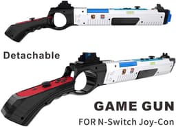 CUZKC Game Gun for Splatoon2/Splatoon 3, Compatible with N-Switch/OLED Joycons, Replacement for Joy-Con Gun Controller - ShopVlot — thumbnail 3