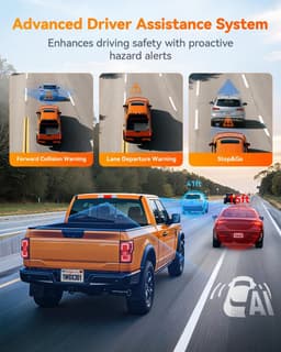 Solidchoice - Draadloze Dash Cam met 1440P Beeldkwaliteit en GPS — thumbnail 4