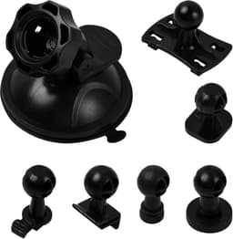 SnelShoppen - Auto Zuignap Dashcam Houder 360 Graden Universele Autocamera Zuinaphouder met 6 Soorten voor Voertuig Video Recorder — thumbnail 1