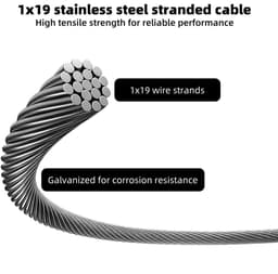 Dailygoods - Gaskabel voor Grasmaaier - Vervangingskabel voor Craftsman en Husqvarna — thumbnail 3