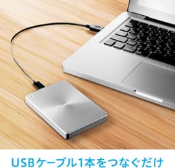 Externe Harde Schijf - Opslag Medium - Bestanden Opslaan - Compact Formaat - 1000 GB - Zilver — thumbnail 4