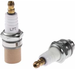 Geschikt Voor L7T bougies voor tweetakt kettingzagen en bosmaaiers, 430/520 bougie onderdelen; Geschikt voor Husqvarna kettingzaagonderdelen, 2-pack. — thumbnail 2