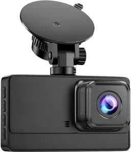 KAD® Dashcam - Voor & Achter Camera - Dashcam Auto - Zwart - 14cm x 12cm x 9cm — thumbnail 1