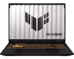 ASUS TUF Gaming FX610JH-TU007W Intel® Core™ i5 i5-14450HX Laptop 40,6 cm (16") Full HD+ 16 GB DDR5-SDRAM 512 GB SSD NVIDIA GeForce RTX 5050 Wi-Fi 6 (802.11ax) Windows 11 Home Nederlands Zwart