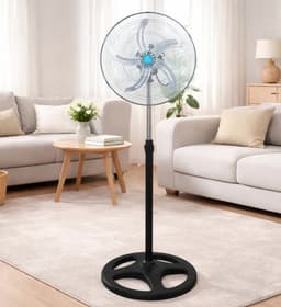 Cventrix Ventilator - Ventilatoren - Ventilator Staand - Statiefventilator - Multifunctionele Staande Ventilator - 125 cm 5 rotorbladen — thumbnail 4